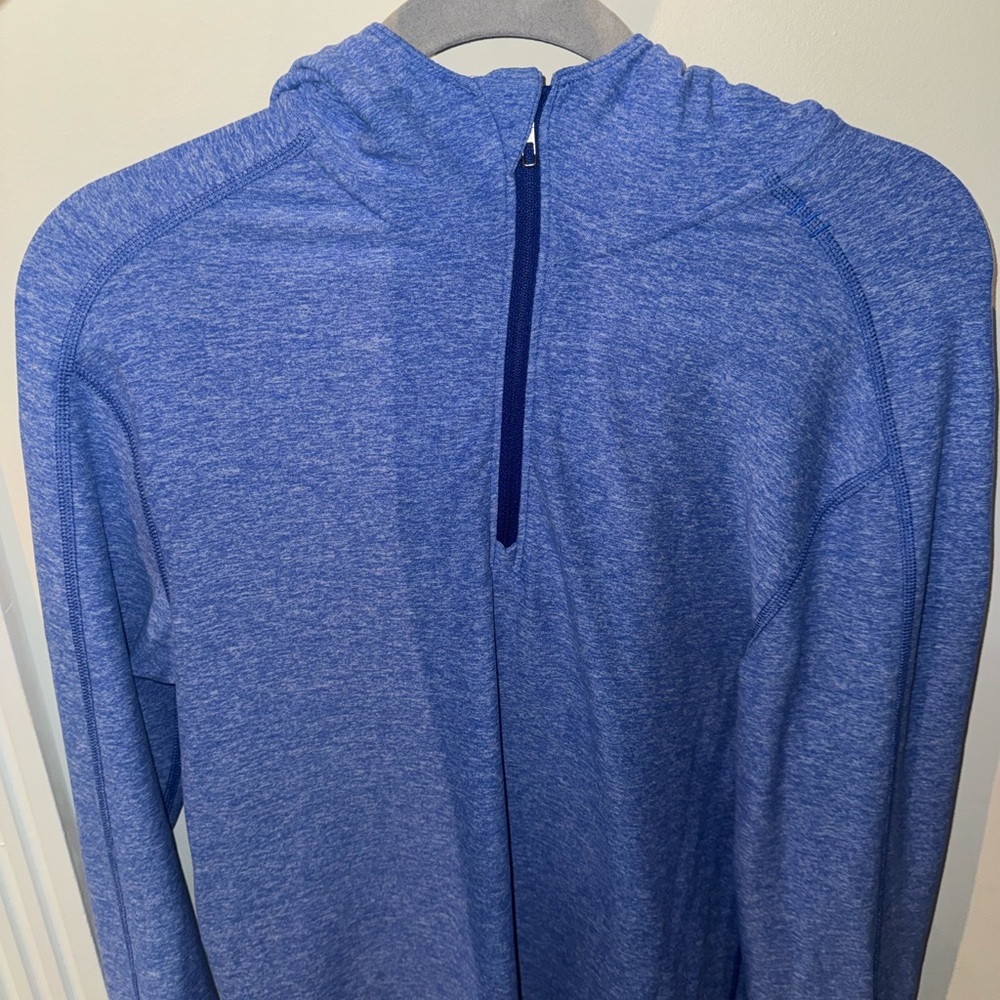 lululemon athletica Blue Half-Zip Hoodie